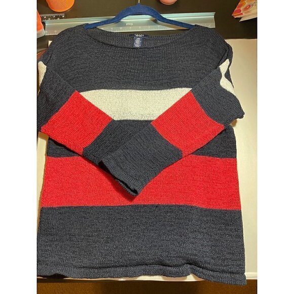 Chaps Woman's Block Sweater Size Large - Picture 5 of 8